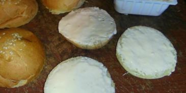 гамбургеры с корейской морковкой