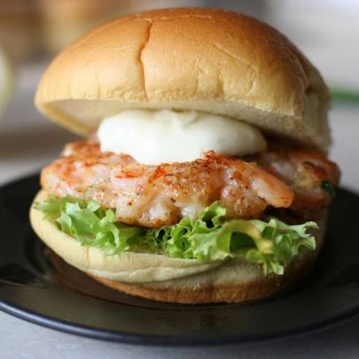 Гамбургеры с креветками