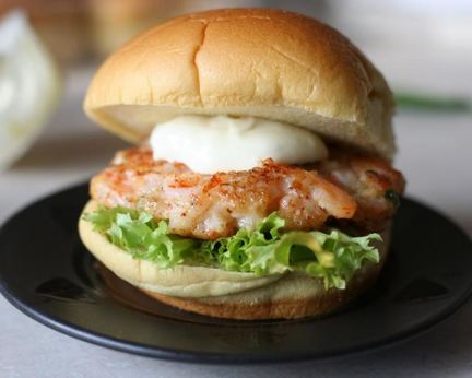 Гамбургеры с креветками