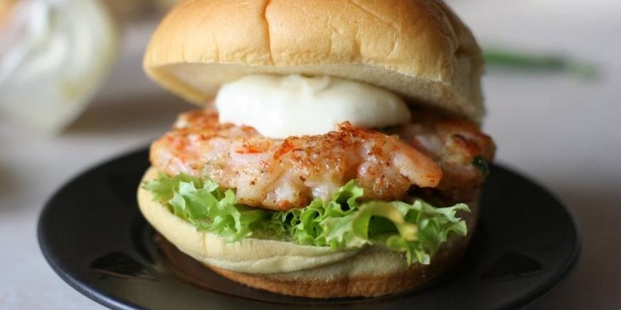 Рецепт гамбургеров с креветками