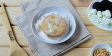 королевский бургер с мороженым