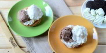 королевский бургер с мороженым