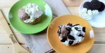 королевский бургер с мороженым