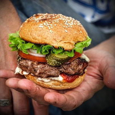 Настоящий домашний бургер