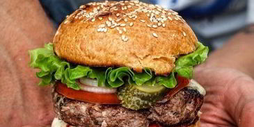 настоящий домашний бургер