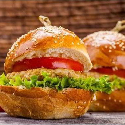 Сочные куриные бургеры