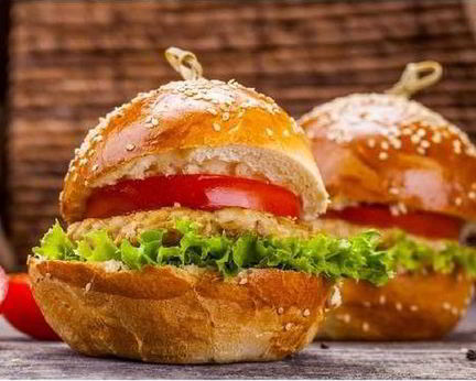 Сочные куриные бургеры