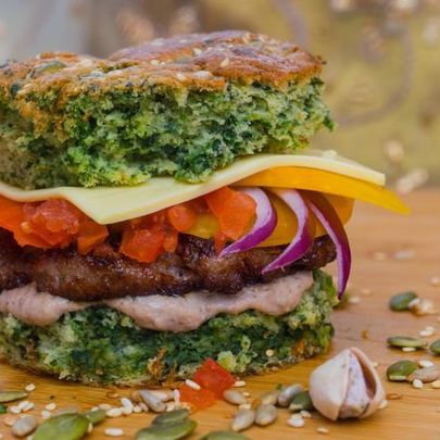 Средиземноморский бургер