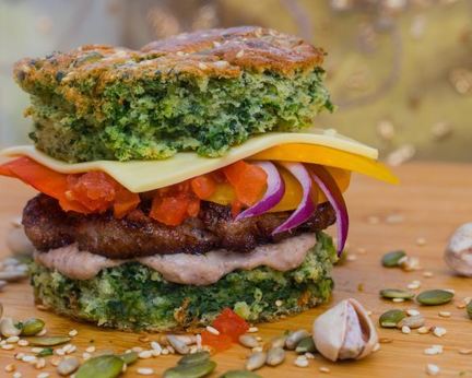 Средиземноморский бургер