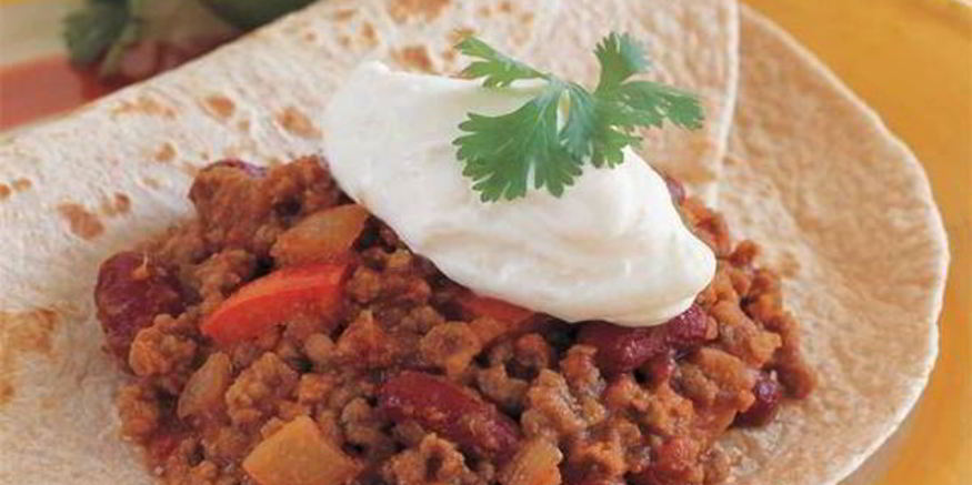 Рецепт ароматного буритоса с помидорами