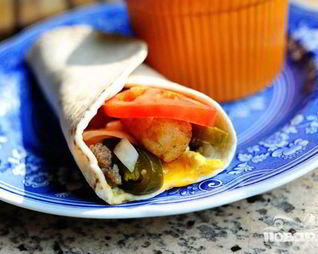 Буррито на завтрак