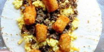 буррито на завтрак