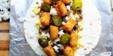 буррито на завтрак