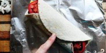 буррито на завтрак