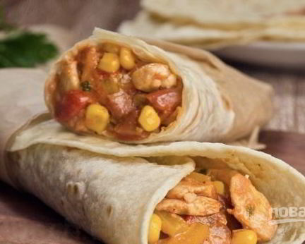 Буррито острый