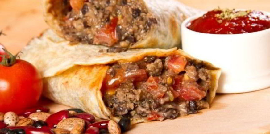 Рецепт буррито с фаршем