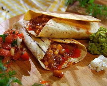 Буррито с говяжьим фаршем