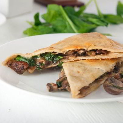 Буррито с грибами