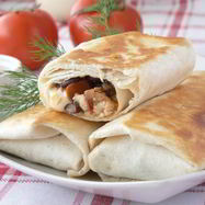 Рецепт Буррито с курицей и фасолью