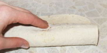 буррито с мясом и авокадо