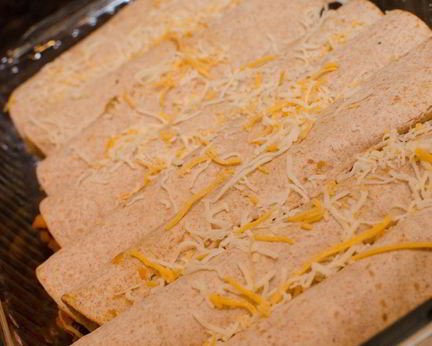 Буррито с овощами