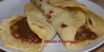 буррито с телятиной