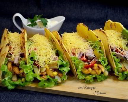 Буррито с тунцом