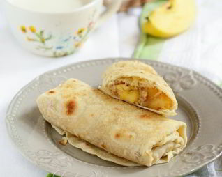 Буррито с яблоками