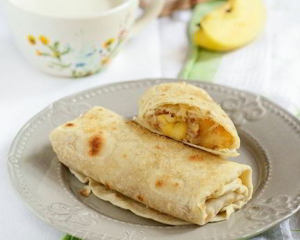 Буррито с яблоками