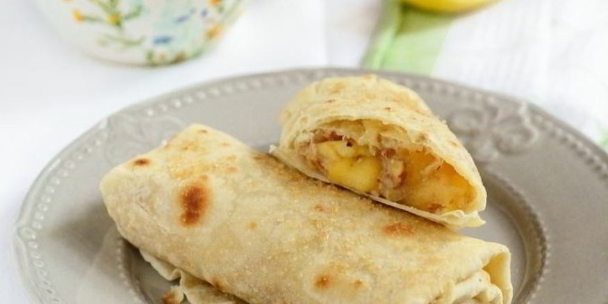 Рецепт буррито с яблоками