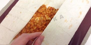 буррито со свининой и фасолью