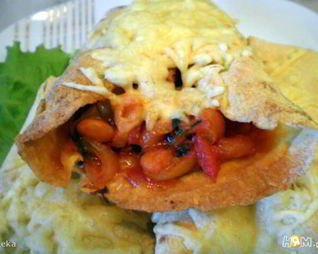 Буррито в тортилье из кукурузной муки