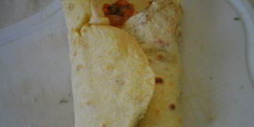 буррито в тортилье из кукурузной муки