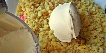 бутерброд килька, картошка, киви