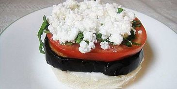 бутерброд с баклажанами