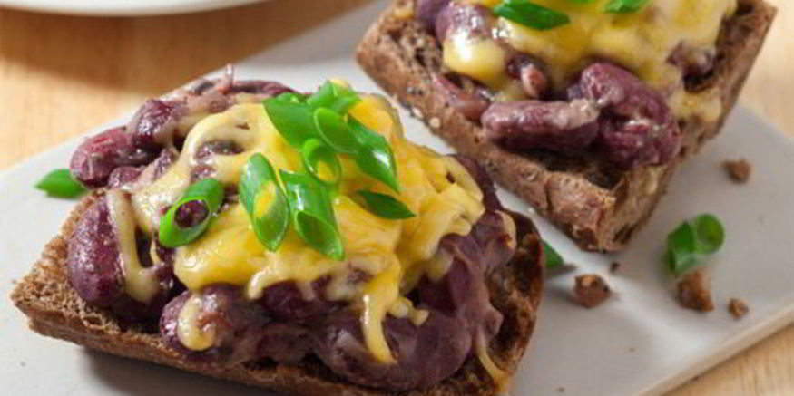 Рецепт бутерброда с фасолью