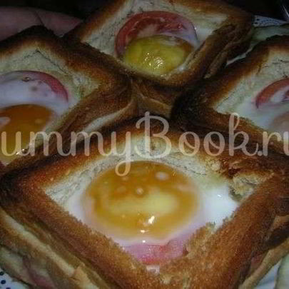 Бутерброд с яйцом