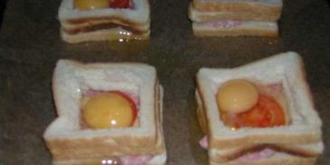 бутерброд с яйцом