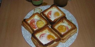 бутерброд с яйцом