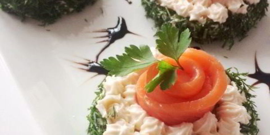 Рецепт бутерброда со сливочно-рыбным кремом