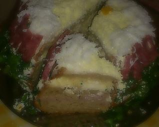 Бутербродный торт Загляденье