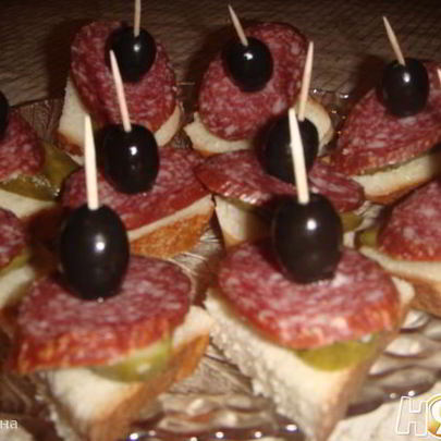 Бутерброды к Новогоднему столу