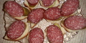 бутерброды к новогоднему столу