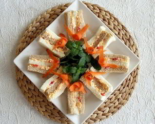 Бутерброды на свадебный стол