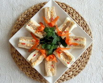 Бутерброды на свадебный стол