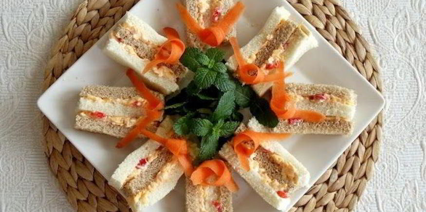 Рецепт бутербродов на свадебный стол