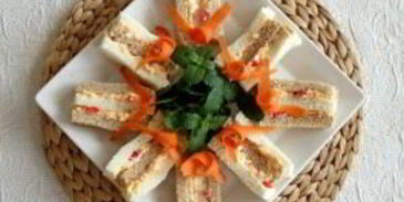 бутерброды на свадебный стол