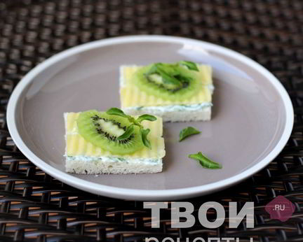 Бутерброды с киви