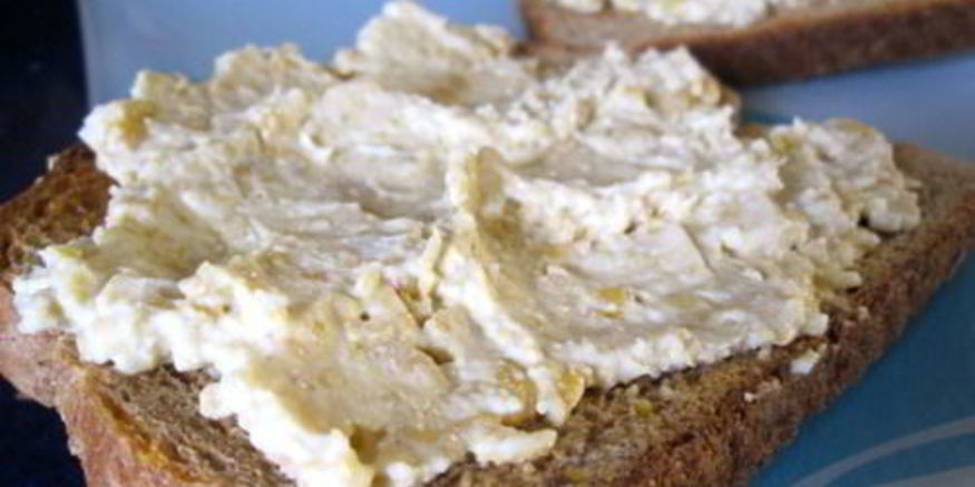 Рецепт бутербродов с паштетом из нута