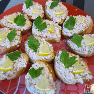 Рецепт Бутербродов с печенью трески